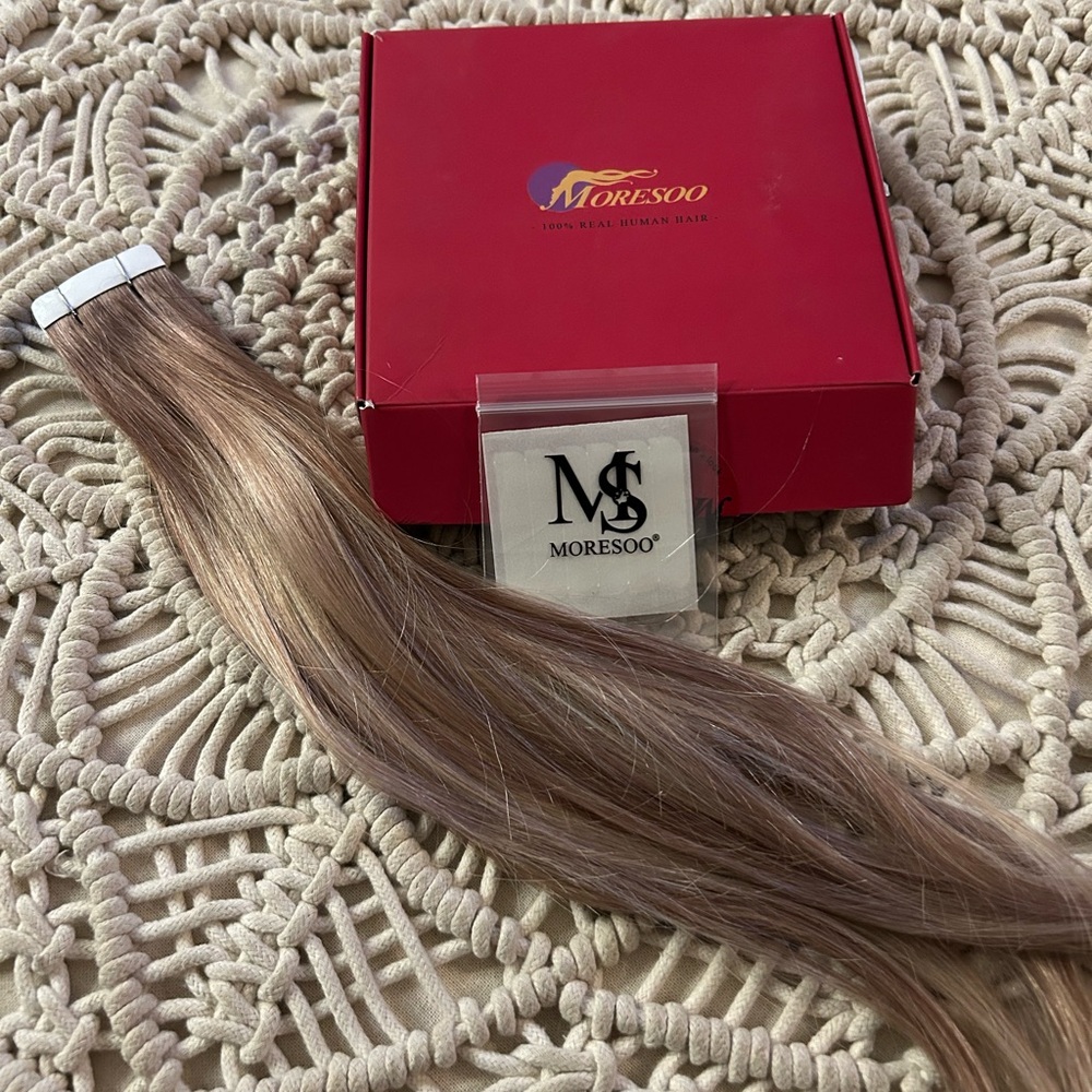 Ash blondish brown  Hair Extensions